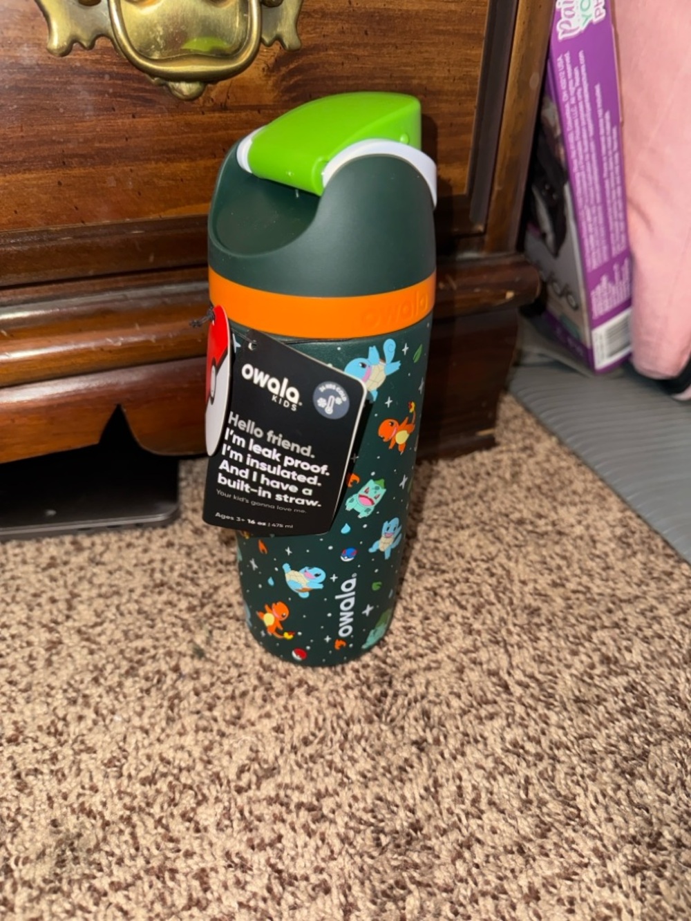Pokemon x Owala Kanto Starters Water Bottle FreeSip Target Exclusive